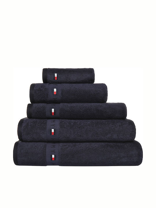 Tommy Hilfiger Facecloth Legend 50x100cm Navy Weight 540gr/m²