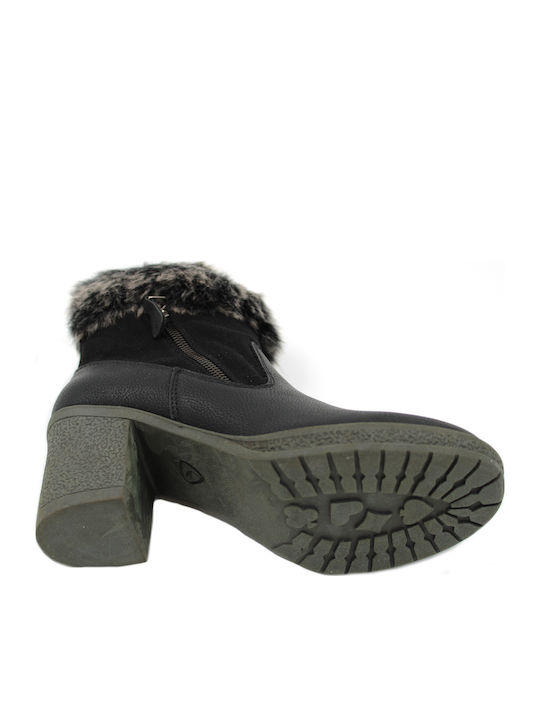 432 Stiefeletten Damen Schwarz