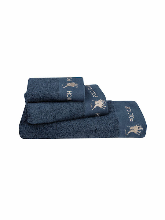 Greenwich Polo Club 3-tlg. Set Badetücher 2666 Blue Gewicht 480gr/m²