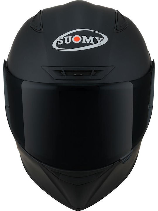 Suomy Track-1 Plain Black Matt Κράνος Μηχανής Full Face ECE 22.05 1350gr