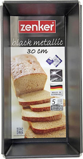 Zenker Backform für Brot Antihaft Schwarz Metallisch 30cm Zenker Backform für Brot Antihaft Schwarz Metallisch 30cm