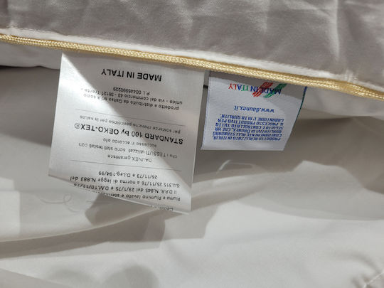 Daunex Aria Μαξιλάρι Ύπνου Πουπουλένιο 50x80cm