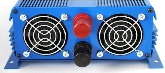 Azo Digital IPS-2000S Инвертор за кола 2000W за преобразуване на 24V DC в 230V AC