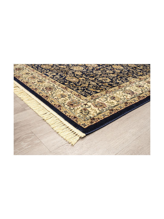 Newplan Bedroom Rug Set Klassik Blue 5-48-KLASSIK-1533BKR-SET067 3 Pieces