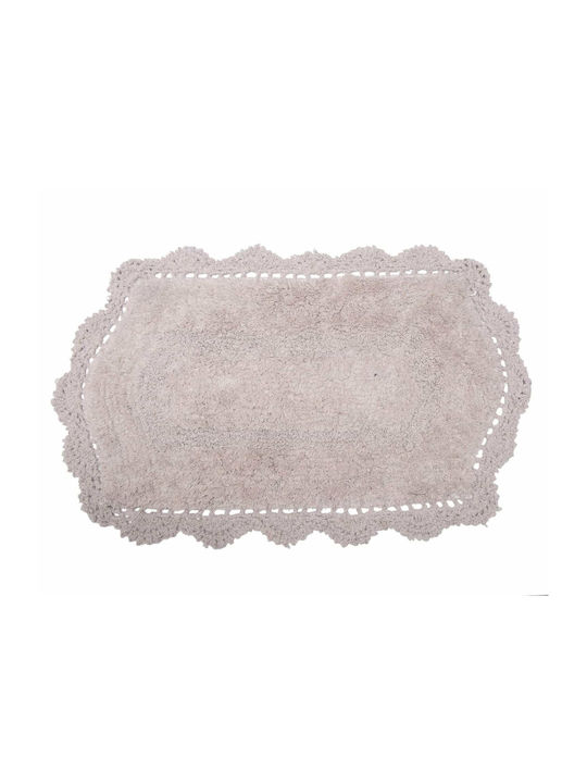 Viopros Badematte Baumwolle Tania 670117 Ecru 45x75cm