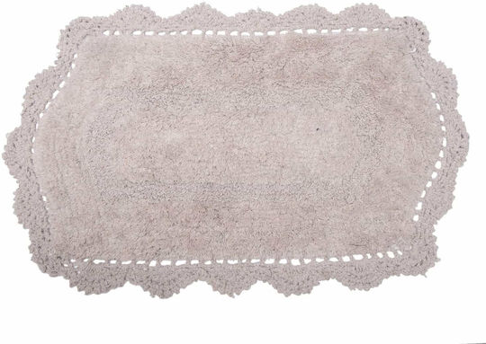 Viopros Bath Mat Cotton Τάνια 45x75cm Viopros Bath Mat Cotton Τάνια 45x75cm