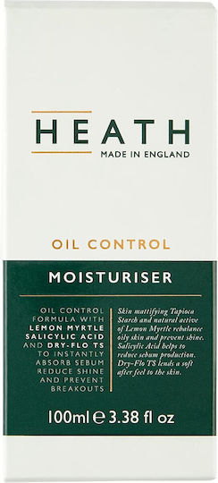 Heath Ölkontrolle 24h Herren Creme Gesicht für Ölige/Kombinierte Haut 100ml