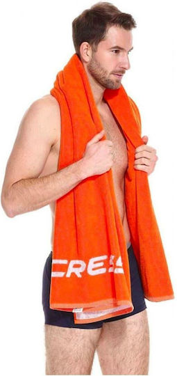 CressiSub Cotton Frame Beach Towel Tangerine 180x90cm