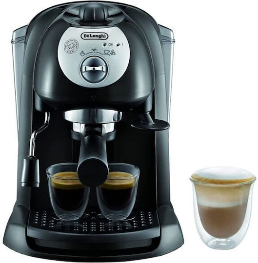 De'Longhi 1050W Налягане 15бар Черна EC 201.CD.B
