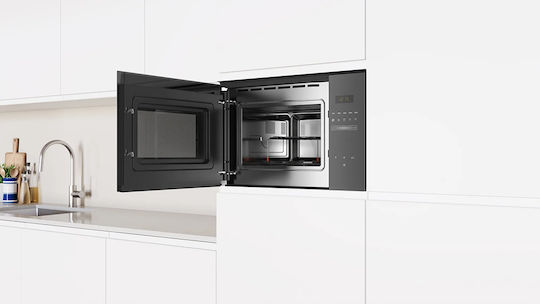 Pitsos Built-in Microwave Oven with Grill 25lt Gray