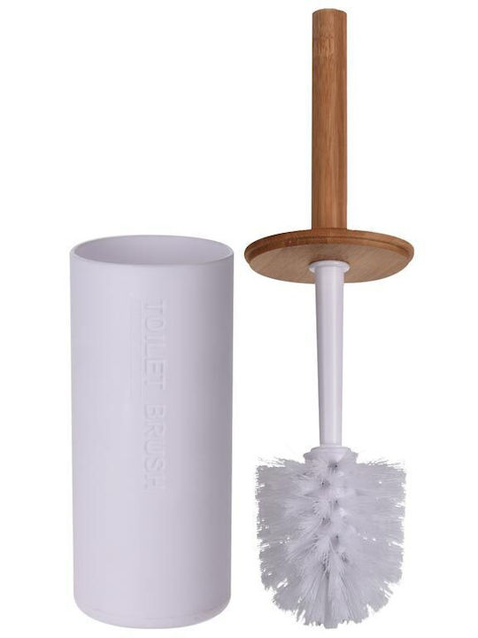 Aria Trade AT001098 Plastic Toilet Brush White