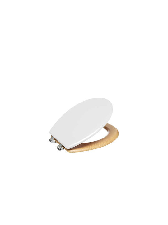 Capac WC Din Lemn 46.5x36cm Alb