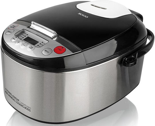 Sogo Multi-Function Cooker 5lt 900W Silver