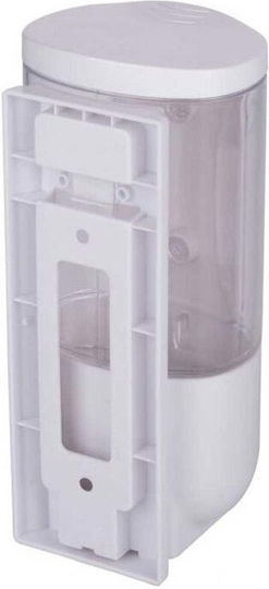 Bath and Shower Wall Mounted Plastic Dispenser White 400ml
