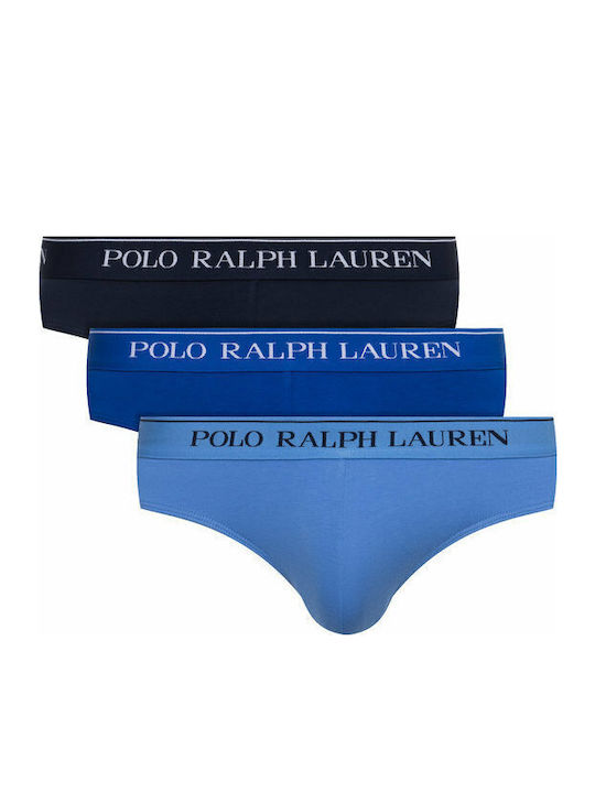 Herren Slip Mehrfarbig 3er Pack