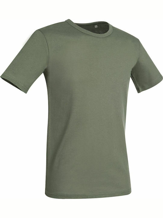 Stedman Morgan Men's Short Sleeve Promotional T-Shirt Military Green