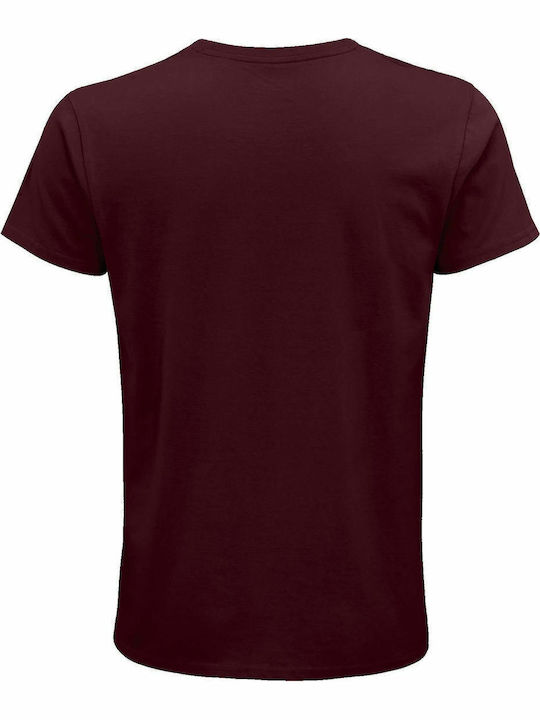 Sol's Crusader Men's Short Sleeve Promotional T-Shirt Burgundy