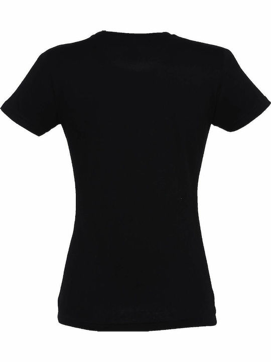 Sol's Women's Short Sleeve Promotional T-Shirt Deep Black