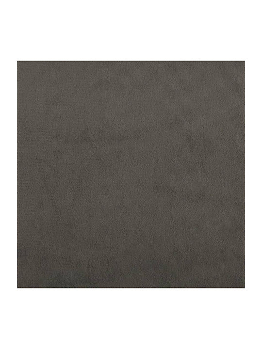 Dining Room Velvet Armchair Dark Grey 55x56x85.5cm 2pcs