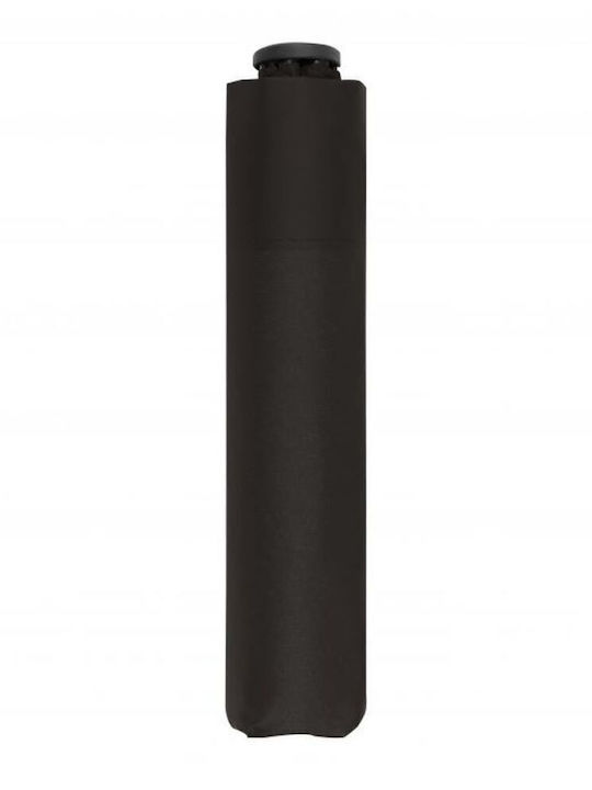 Doppler Zero 99 21cm Umbrelă de ploaie Compact Neagră