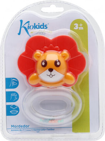 Kiokids Kiokids Beißring Zahnen Linderung aus Silikon für 3 m+