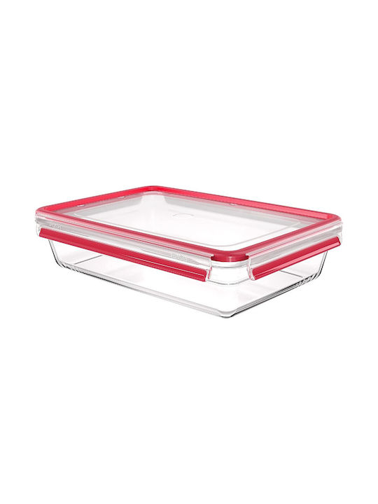 Tefal Masterseal Lunch Box Glass Transparent 3000ml 1pcs