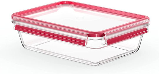 Tefal Microwave Glass Lunch Box Masterseal Transparent 2000ml