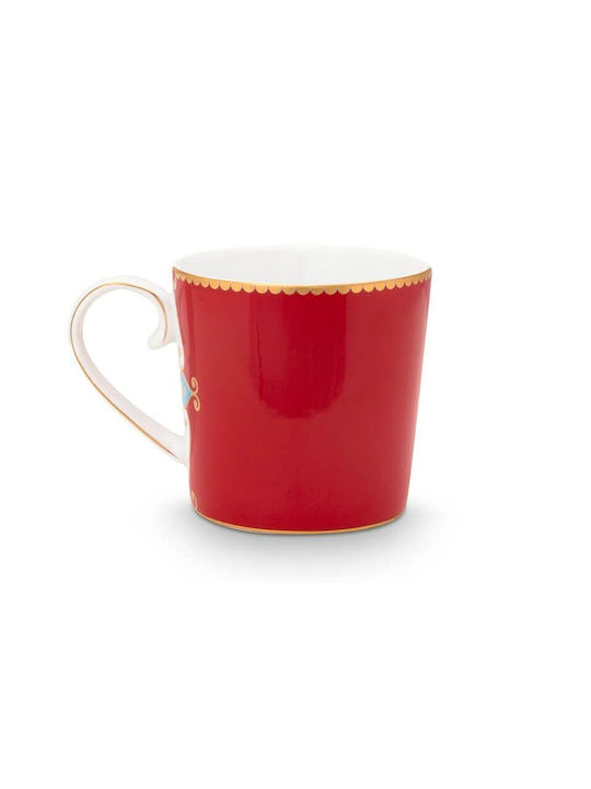 PiP Studio Love Birds Porcelain Cup Red 150ml