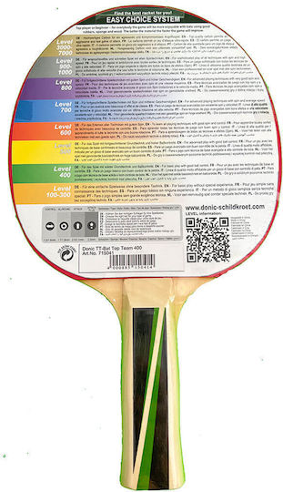 Donic Top Team 400 Ρακέτα Ping Pong για Αρχάριους Παίκτες