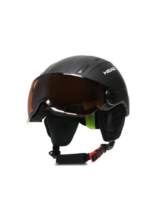 Head Mojo Visor Kids Helmet for Ski & Snowboard Black
