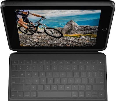 Logitech Rugged Folio Klappdeckel Stoßfest Englisch US Graphite (iPad 2019/2020/2021 10.2'') 920-009318