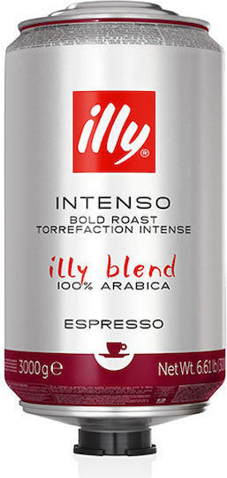 Illy Cafea Espresso Arabica Intenso Pro Box Boabe în Cutie 3kg