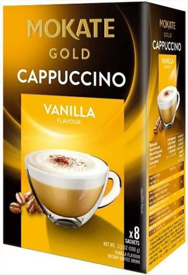 Mokate Στιγμιαίος Καφές Vanilla Vanilla 8x100gr