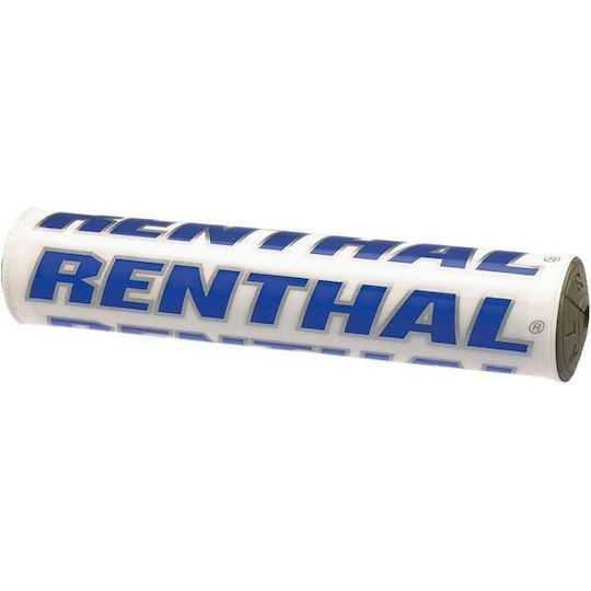Renthal SX Bar Pad Protecție pernă ghidon motocicletă 240mm Alb