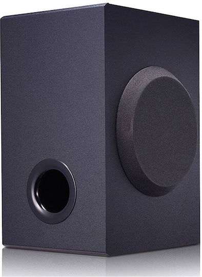 LG SQC1 Soundbar 2.1 Bluetooth and HDMI 160W with Wireless Subwoofer and Remote Control Black