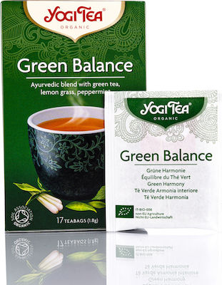 Yogi Tea Verde Ceai Produs organic Green Balance 17 Pungi 30.6gr 1buc