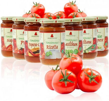 Zwergenwiese Τομάτας Παιδική Σάλτσα Τομάτας 350gr