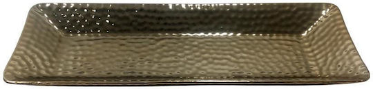 Art et Lumiere Platou Decorativ Dreptunghiulară Ceramică Golden 1buc 39.5x14x3.5buc