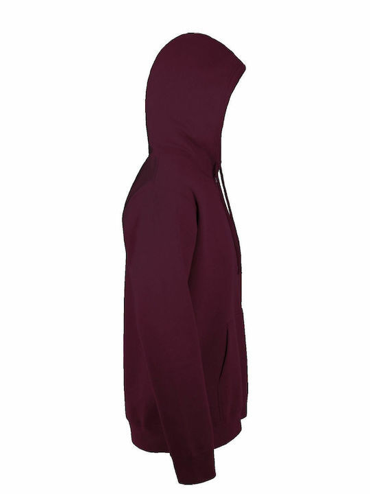 Sol's Snake Men's Long Sleeve Promotional Sweatshirt Burgundy