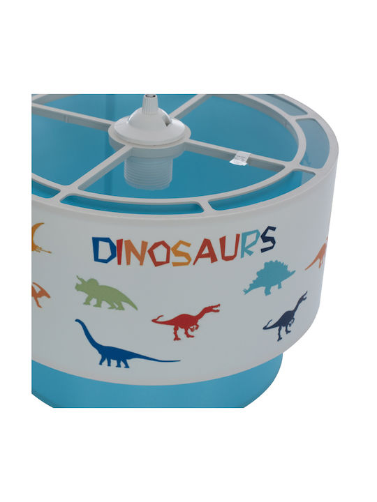 HomeMarkt Goofy Einfaches Licht Kinderdeckenleuchte Deckenleuchte 20W mit Fassung E27 Hellblau 30x20cm