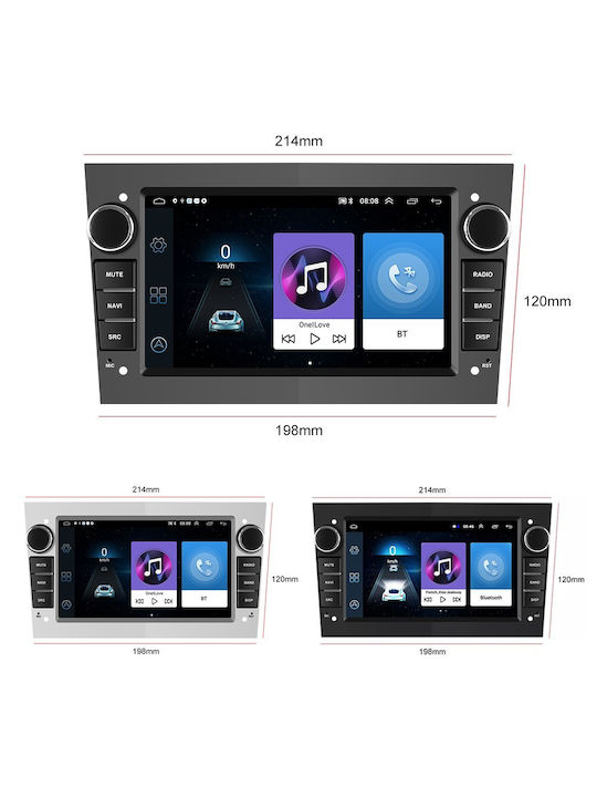 Sistem Audio Auto pentru Opel Corsa / Astra / Vectra / Zafira / Antara / Meriva (Bluetooth/USB/WiFi/GPS) cu Ecran Tactil 7"