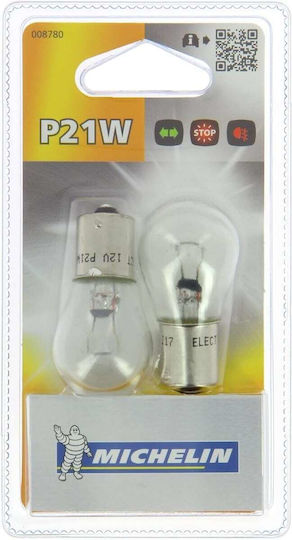 Michelin Lamps Car P21W 12V 2pcs