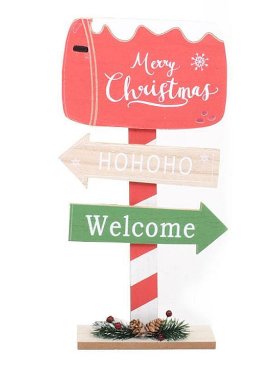 Fylliana Weihnachtliche Figur Aufschrift Höhe 43cm