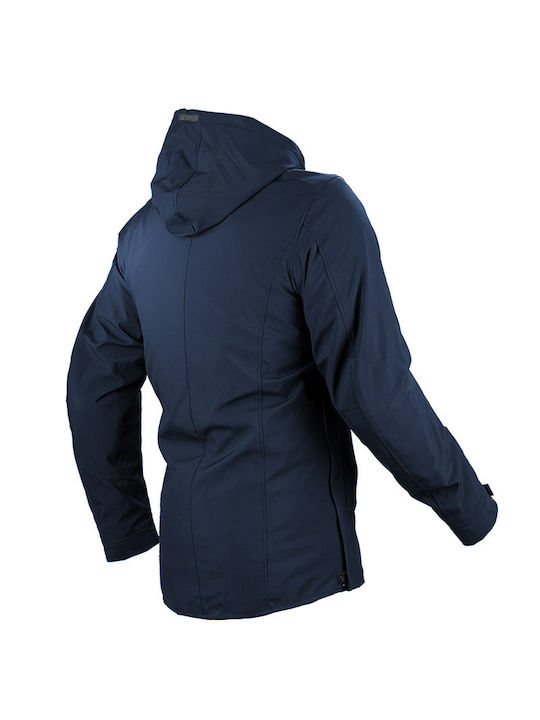 Nordcode Metropolis Evo Bărbătesc Geacă de motocicletă Softshell Waterproof Blueblack