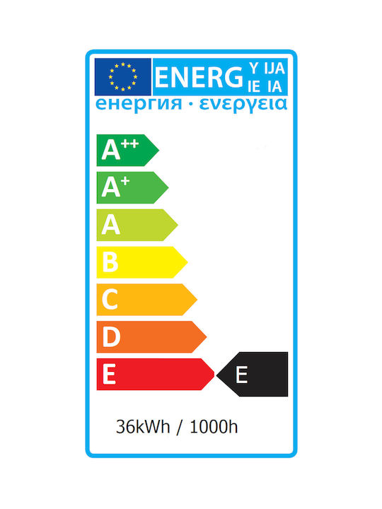 Philips ProjectLine Τετράγωνο Χωνευτό LED Panel 36W με Φυσικό Λευκό Φως 4000K 59.5x59.5εκ.