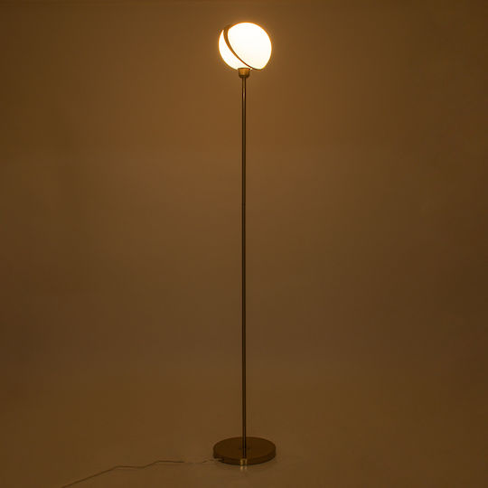 GloboStar Hudson Floor Lamp H177cm. Gold
