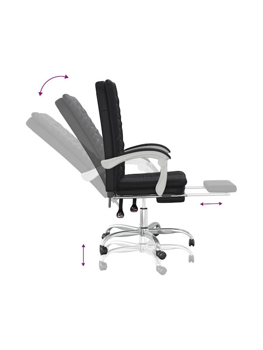 vidaXL Vdxl Scaun De Birou Negru