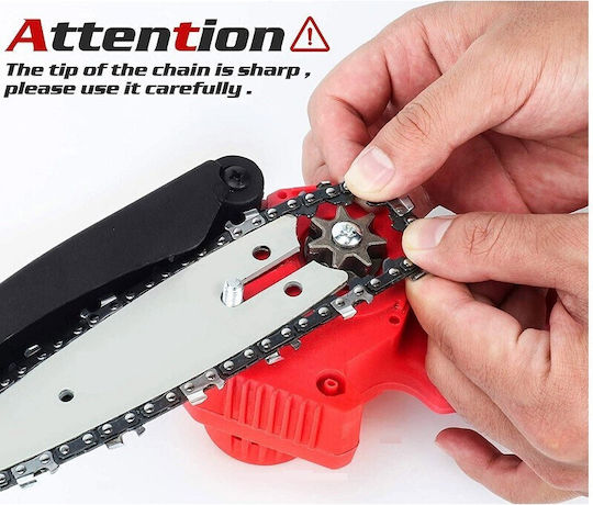Pruning Battery Chainsaw Brushless 24V 0.810kg with Blade 13cm