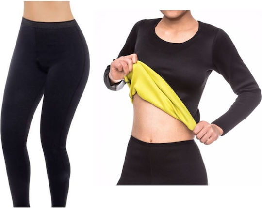 Hot Shapers Γυναικείο Κολάν Εφίδρωσης & Αδυνατίσματος Lastex Long Pants