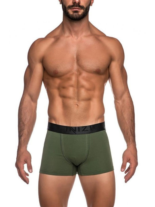 Inizio Men's Boxers Khaki 2Pack